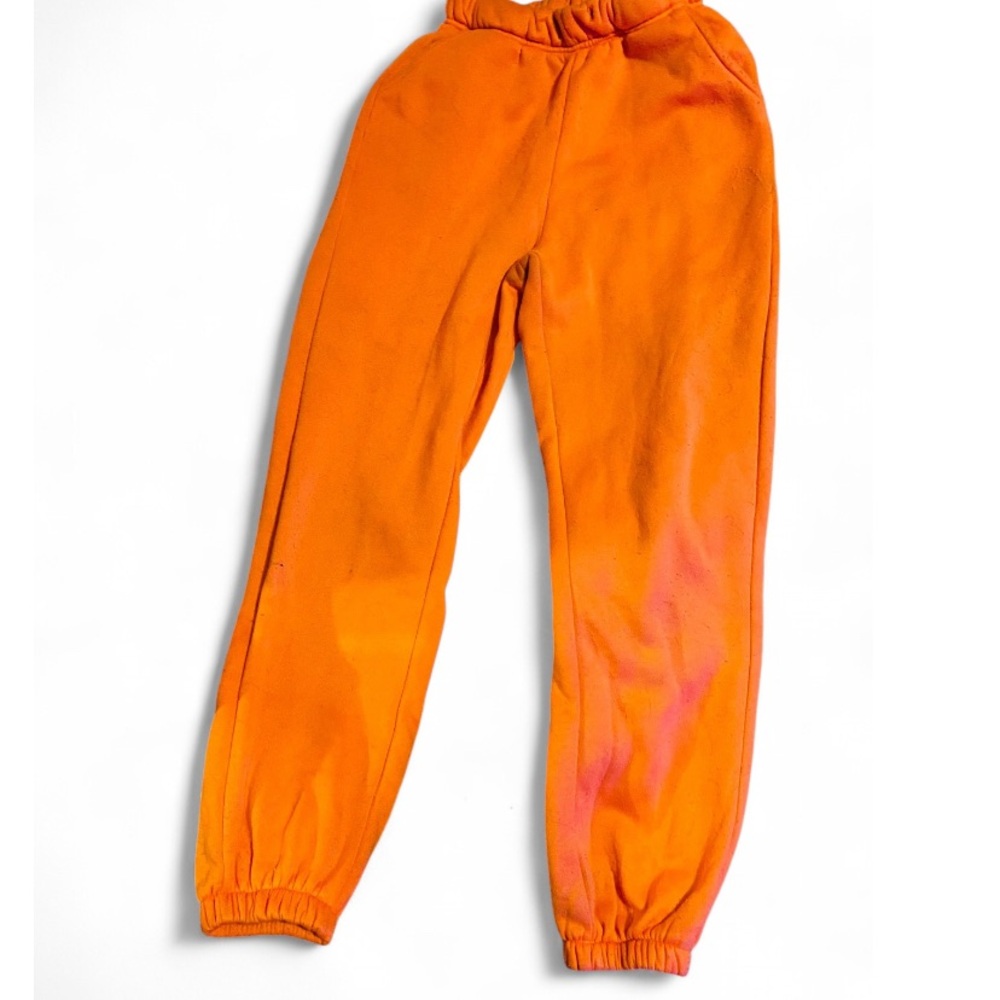 Vibrant Orange Kids Joggers